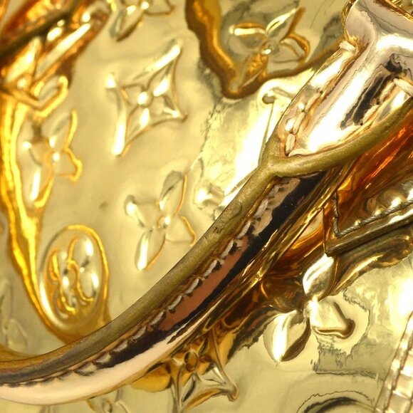 Louis Vuitton Gold Monogram Miroir Speedy 30 Handbag M95272 SP1006 161839 - Picture 5 of 16